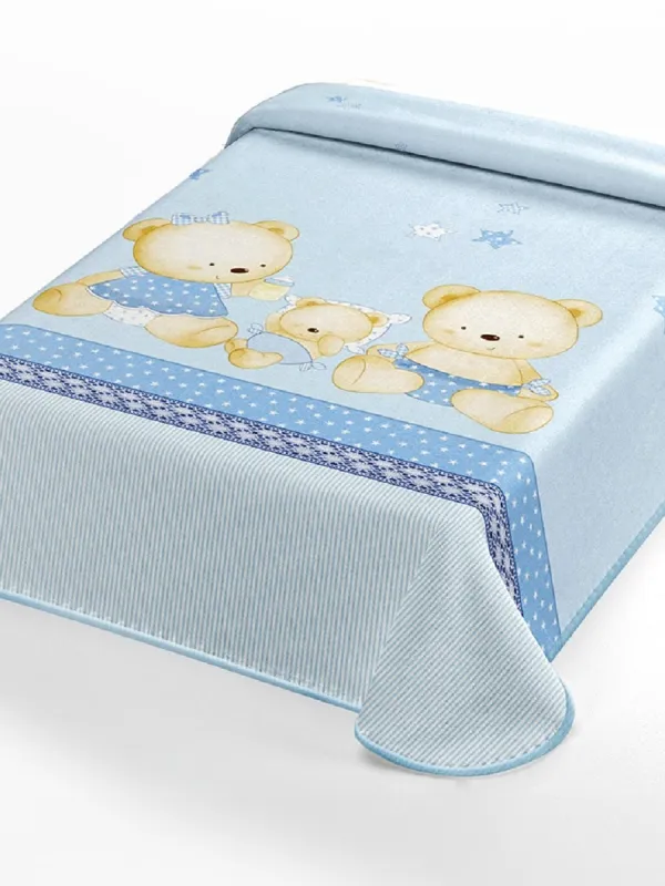 Προϊόν ΚΟΥΒΕΡΤΑ ΙΣΠΑΝΙΑΣ ΚΟΥΝΙΑΣ 110X140 BELPLA STER 663 BLUE Εικόνα