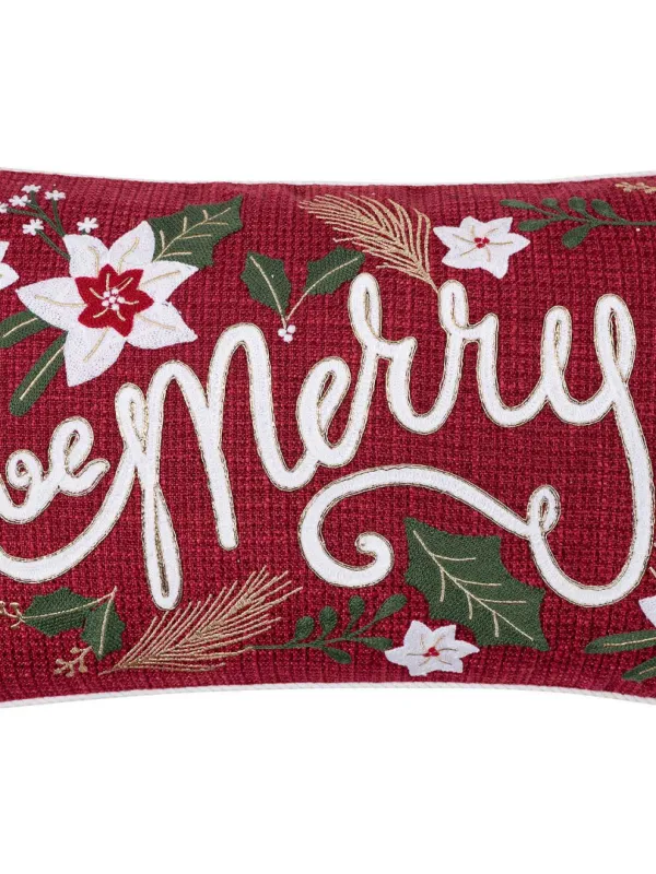 Προϊόν Χριστουγεννιάτικη μαξιλαροθήκη HP52510X (35cm x 60cm) κόκκινη Εικόνα