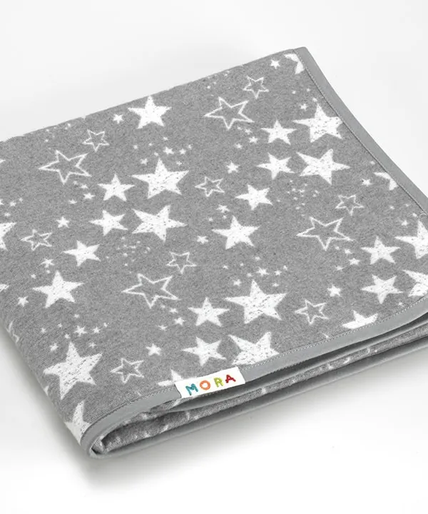 Προϊόν Κουβέρτα Ecology 80x110 cm Αστεράκια Γκρι MORA Εικόνα