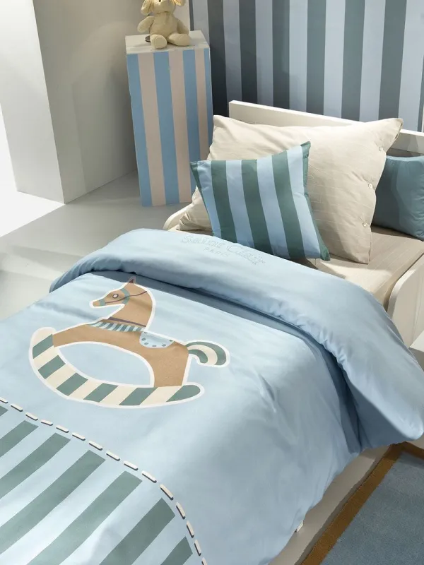 Προϊόν Παπλωματοθήκη Toy Blue Suede  Εικόνα