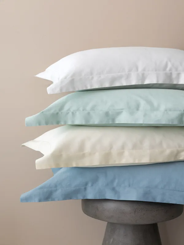 Προϊόν Ζεύγος Μαξιλαροθήκες Oxford 52x72 Posh Sateen WHITE Εικόνα