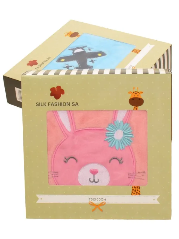 Προϊόν bebe κουβερτάκι (75cm x 100cm ) λαγός Εικόνα