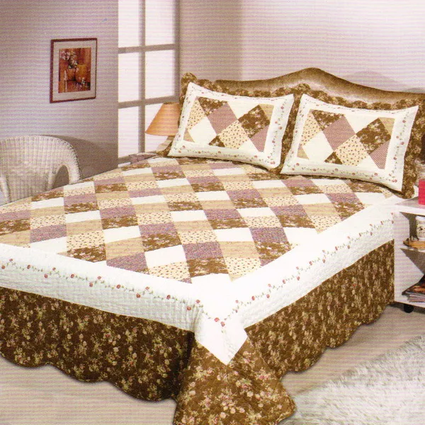 Προϊόν ΚΟΥΒΕΡΛΙ σετ (160cm x 220cm + 1 x 50cm x 70 cm) 13-052 Εικόνα