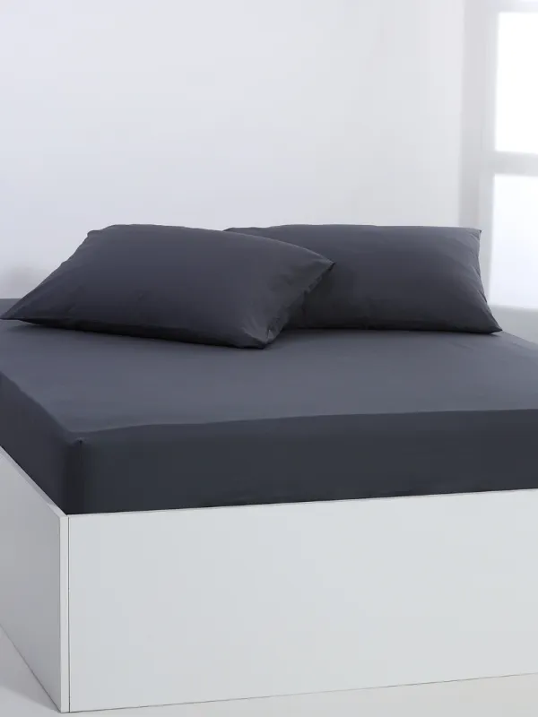 Προϊόν Βαμβακερό σεντόνι essentials (165cm x 267cm) turbulence Εικόνα