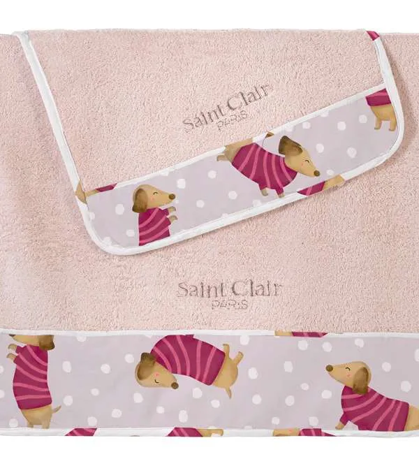 Προϊόν Σετ 2τμχ. Βρεφικές Πετσέτες Pet Fuchsia Εικόνα