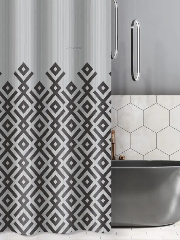 Προϊόν Κουρτίνα Μπάνιου Elements Charcoal  Εικόνα