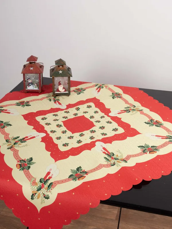 Προϊόν χριστουγεννιάτικο καρέ (90cm x 90cm) κερί Εικόνα