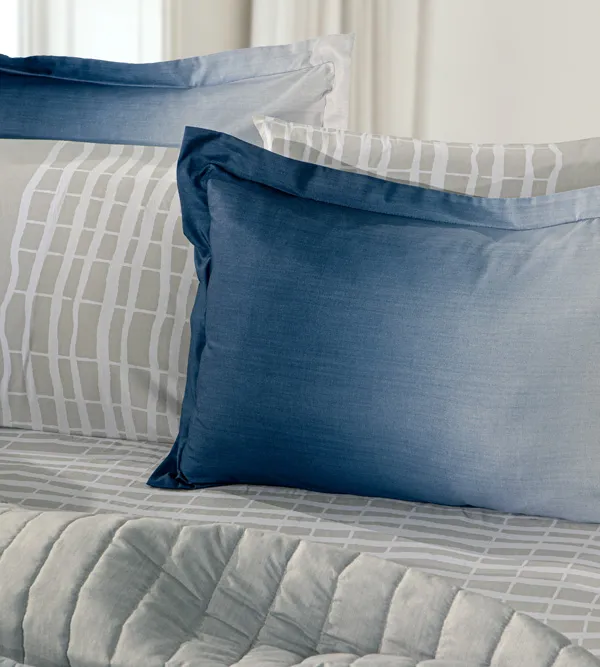 Προϊόν Ζεύγος Μαξιλαροθήκες Oxford Azzam Denim  Εικόνα