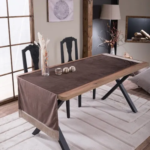 Προϊόν Τραβέρσα (Sari) Velvet 03 - 65 x 200 cm Εικόνα