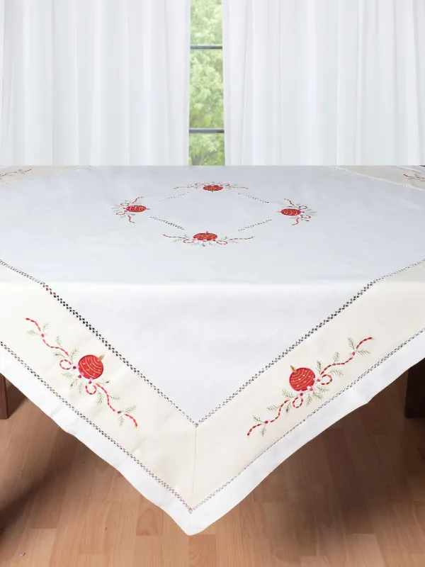 Προϊόν χριστουγεννιάτικο τραπεζοκαρέ ( 135cm x 135cm) 5911 Εικόνα