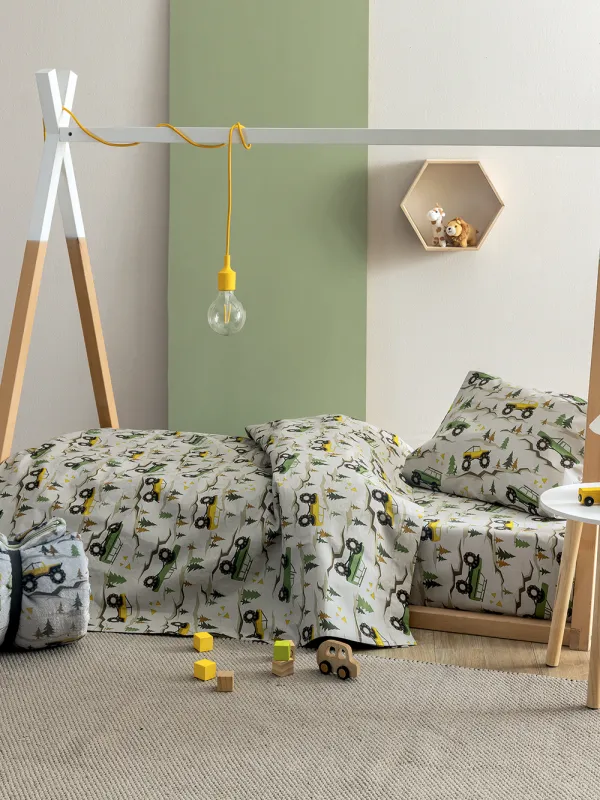 Προϊόν Σετ Μονά Σεντόνια My Kingdom 170x260 MK775 Με Λάστιχο Εικόνα