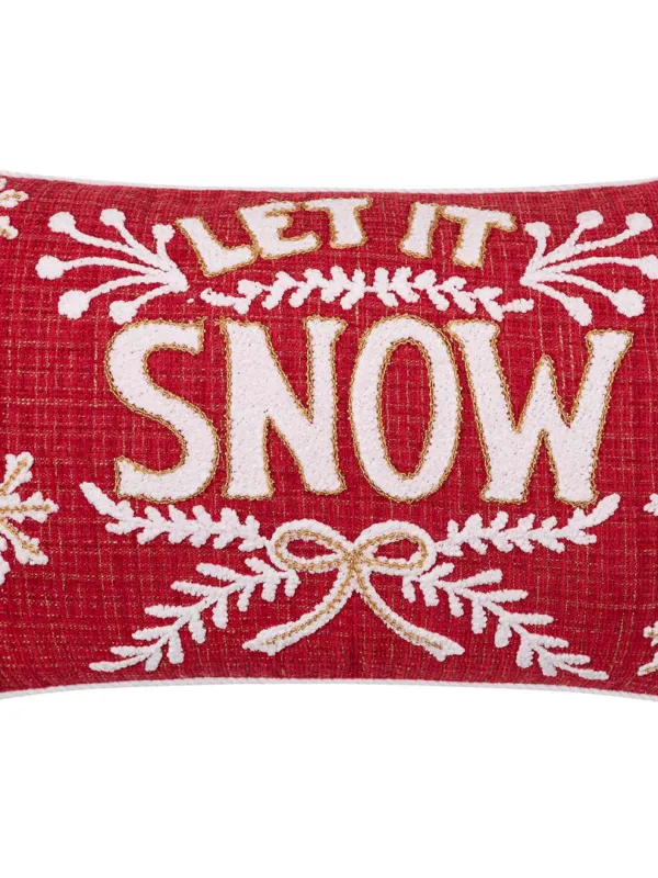 Προϊόν Χριστουγεννιάτικη μαξιλαροθήκη HP52516X(35cm x 60cm) κόκκινη Εικόνα