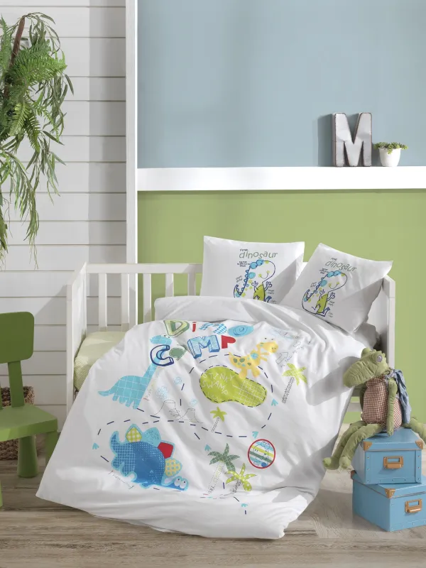 Προϊόν ΝΕΧΤ 4015 DΙΝΟ CΑΜΡ ΣΕΤ ΣΕΝΤΟΝΙ ΒΕΒΕ 100% ΒΑΜΒ.100Χ150 Εικόνα