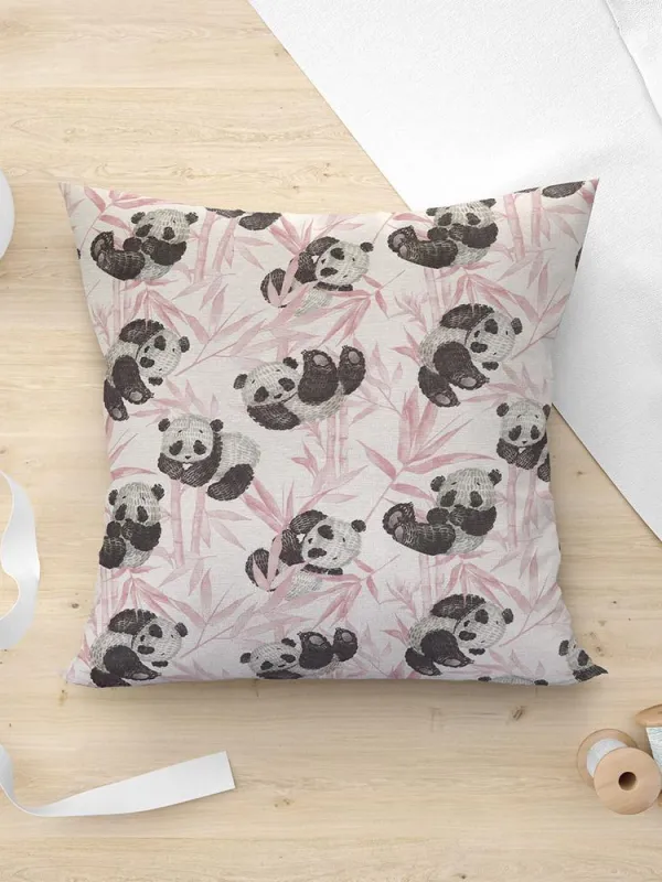 Προϊόν LINO ΜΑΞΙΛΑΡΟΘΗΚΗ PANDA BEAR 301 PINK 45X45 Εικόνα