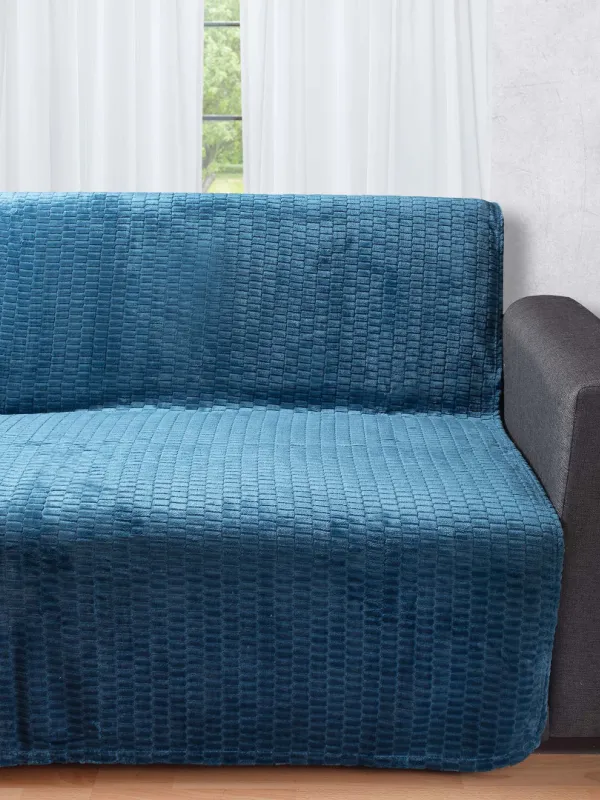 Προϊόν Διακοσμητικό fleece ριχτάρι 35 (150cm x 200cm) Μπλέ Εικόνα