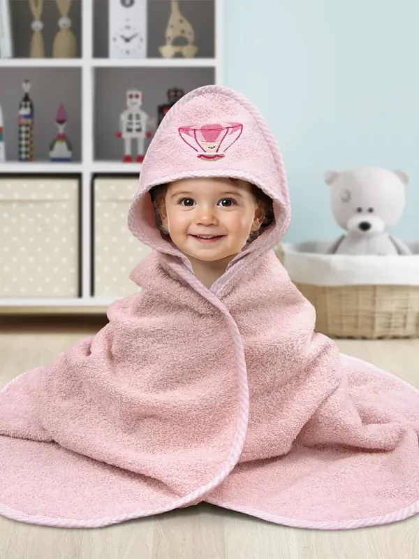 Προϊόν LINO Κάπα Βρεφική (75x75) Paloncino Ροζ Εικόνα