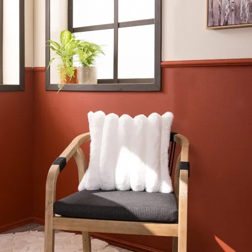 Προϊόν Γούνινη Μαξιλαροθήκη Wave 01 - 45x45cm με γέμιση Εικόνα