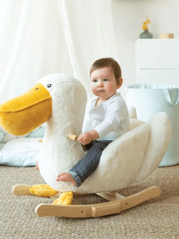 Προϊόν Κουνιστός Πελεκάνος με Εργονομικό Κάθισμα - Trois Kilos Sept Εικόνα