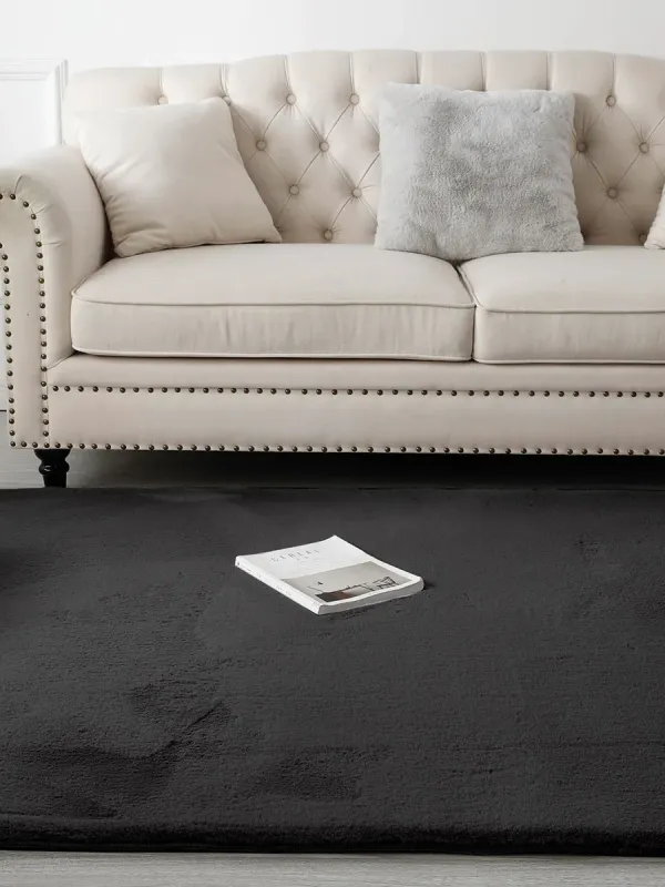 Προϊόν LINO ΧΑΛΙ DOUX BLACK 133X190 Εικόνα