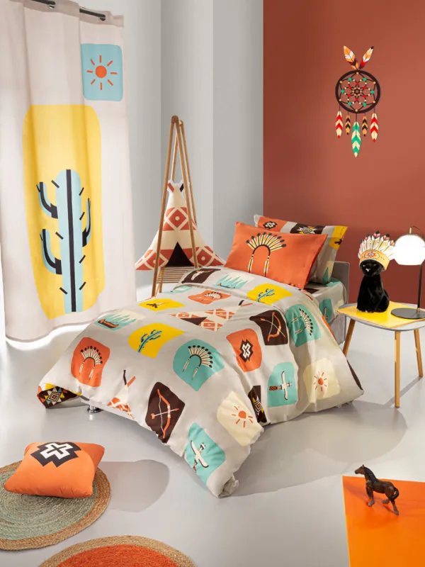 Προϊόν Σετ Σεντόνια 3τμχ. Indian  Εικόνα