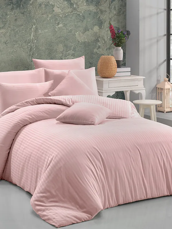 Προϊόν ΝΕΧΤ 3194 ΠΑΠΛΩΜΑ  100%CΟΤ SΑΤΙΝ SΤRΙΡΕ  220Χ240 - Πούδρα Εικόνα