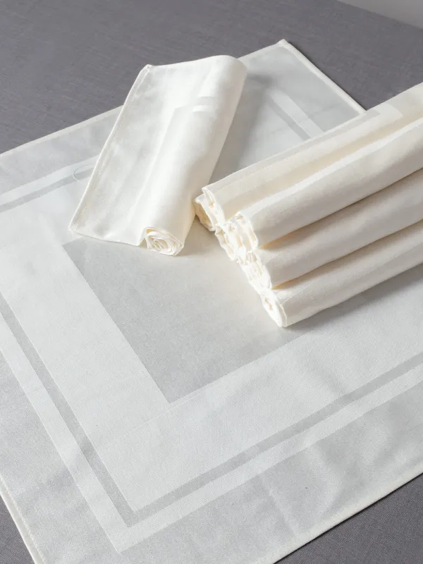 Προϊόν Πετσέτες φαγητού (10 τεμάχια) 423 (45cm X 45cm) Μπέζ Εικόνα