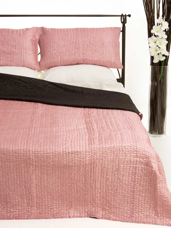 Προϊόν ΚΟΥΒΕΡΛΙ σετ (160cm x 220cm + 1 x 50cm x 70cm) 6330 ρόζ Εικόνα