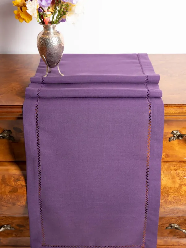 Προϊόν τραπεζομάντηλα (160cm x 250cm) 3096 μωβ Εικόνα