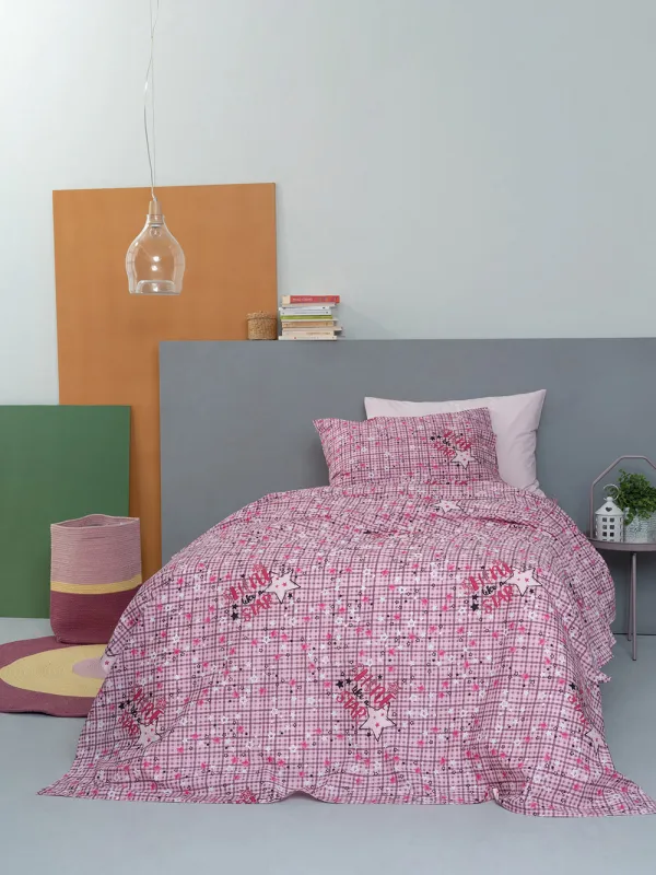 Προϊόν Κουρτινα Με Τρεσα Luminous 170x260 CLUSTER LILAC Εικόνα