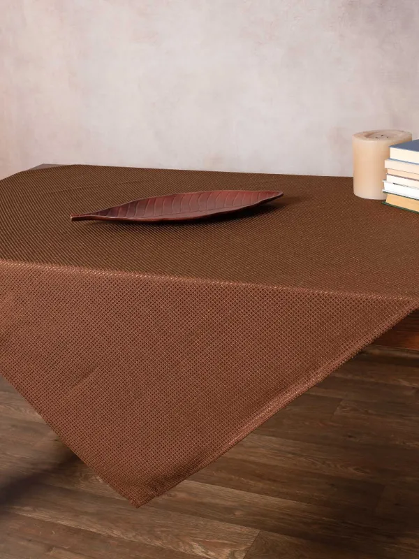 Προϊόν Τραπεζοκαρέ NELLY (135cm x 135cm) καφέ Εικόνα