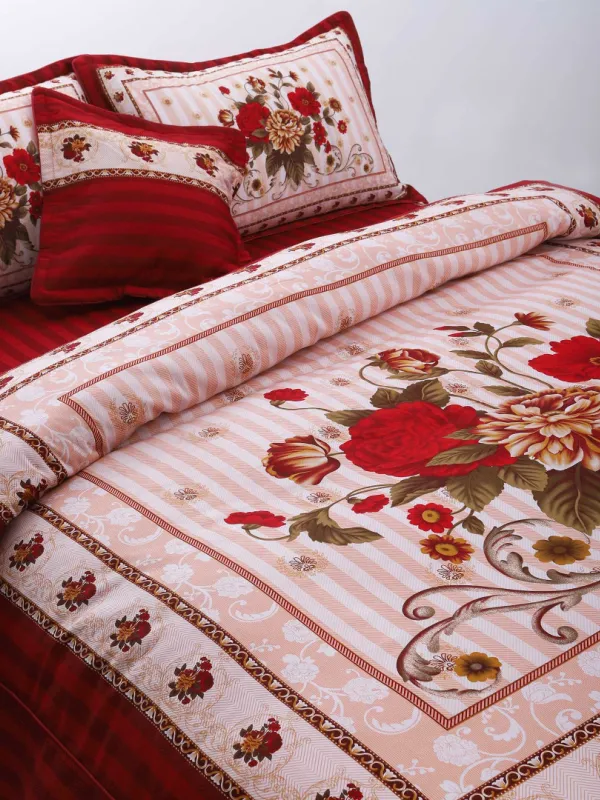 Προϊόν παπλωματοθήκη 215cm x 240cm κατωσέντονο με λάστιχο 160cm x 210cm+19cm 2x50cm x 70cm 40cm x 40cm joy-4 Εικόνα