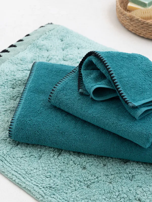 Προϊόν Πετσέτα Χεριών Towels Collection 30x50 BROOKLYN PETROL Εικόνα