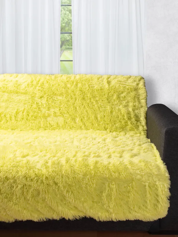 Προϊόν Διακοσμητικό μαλλιαρό ριχτάρι 5336 (145cm x 195cm) Lime Εικόνα