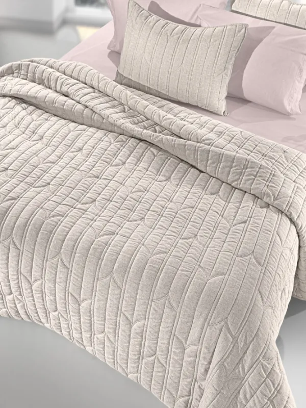 Προϊόν Σετ 2τμχ Κουβερλί Aurora Natural  Εικόνα