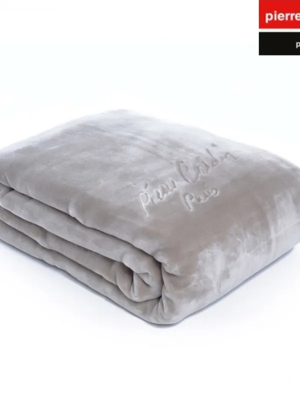 Προϊόν ΚΟΥΒΕΡΤΑ ΜΟΝΗ 160X220 PIERRE CARDIN NANCY 545 TAUPE(55) Εικόνα