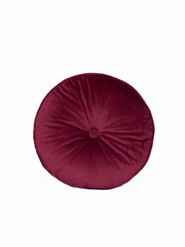 Προϊόν Διακοσμητικο Μαξιλαρι Velvet Feel Ø40cm VF803 BORDEAUX Εικόνα
