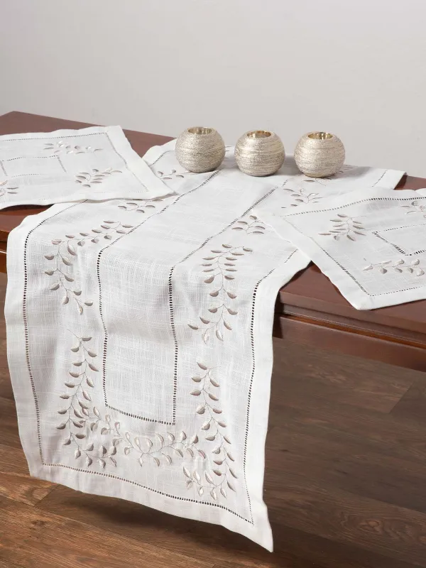 Προϊόν τραπεζομάντηλα (170cm x 250cm) 3279 λευκό Εικόνα