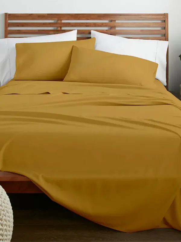 Προϊόν LINO ΜΑΞΙΛΑΡΟΘΗΚΕΣ CLARO MUSTARD 50X70 Εικόνα