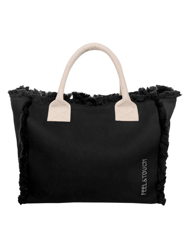 Προϊόν Τσάντα Ώμου Caribbean Black - Ammos Εικόνα