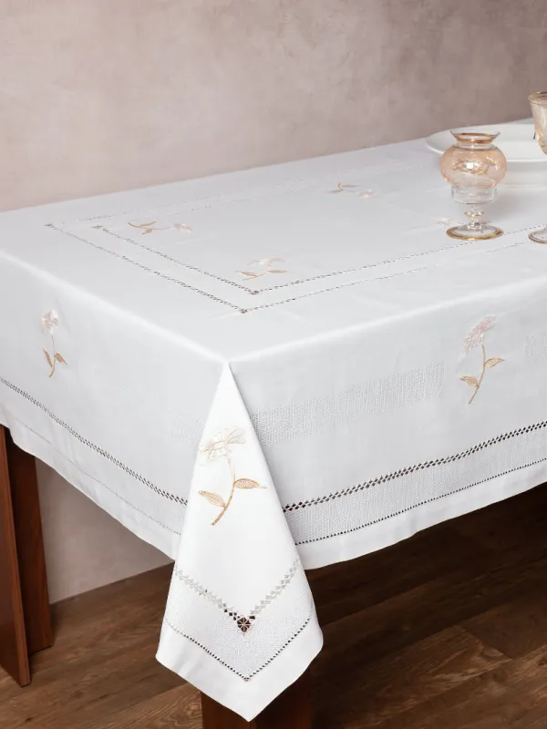 Προϊόν Τραπεζομάντηλα MD0698 (180cm x 180cm) ivory Εικόνα