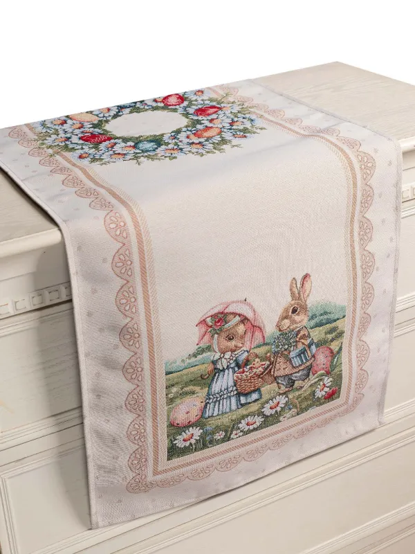 Προϊόν τραβέρσα ( 45cm x 140cm) SPRING WALK Εικόνα