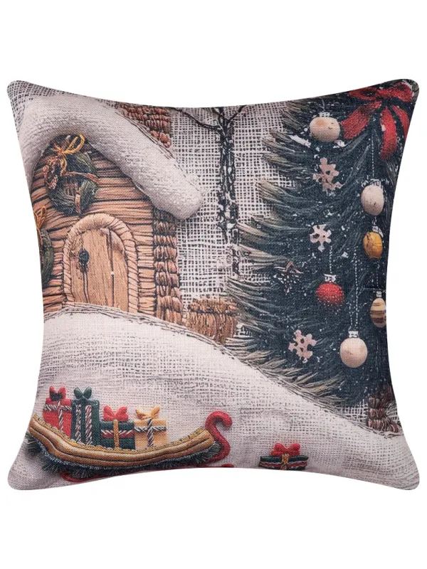 Προϊόν ΣΤΑΜΠΩΤΗ ΧΡΙΣΤΟΥΓΕΝΝΙΑΤΙΚΗ ΜΑΞΙΛΑΡΟΘΗΚΗ (45cm x 45cm) ks2026-14 Εικόνα