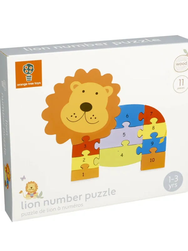 Προϊόν Παζλ Αριθμών Λιοντάρι - Orange Tree Toys Εικόνα
