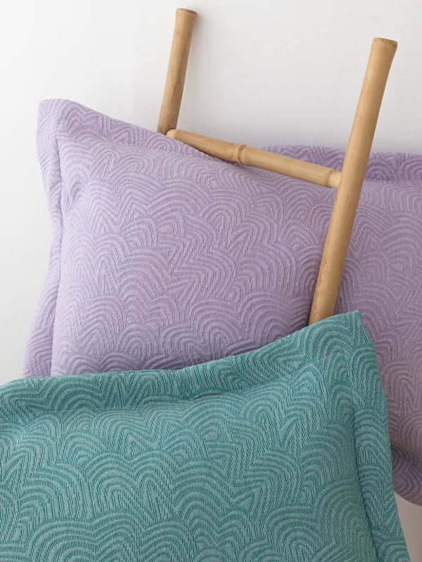 Προϊόν Ζεύγος Μαξιλαροθήκες Matelasse Oxford  50X70 ADEL PETROL Εικόνα