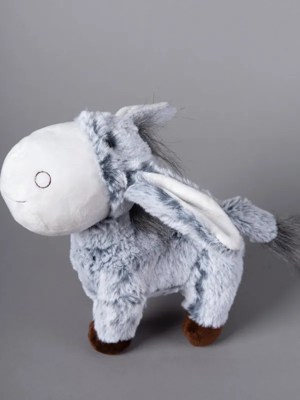 Προϊόν Λούτρινο γαιδουράκι (20cm x 10cm) γκρί Εικόνα