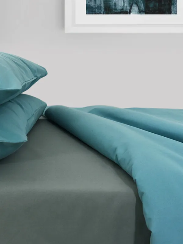 Προϊόν ΝΕΧΤ 3207  ΣΕΤ ΣΕΝΤΟΝΙΑ ΦΑΝΕΛΑ 100%CΟΤ. 170Χ240 ΑQUΑ  3ΤΕΜ Εικόνα