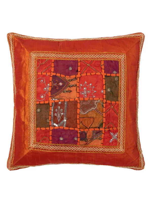 Προϊόν Μαξιλαροθήκη antic με φάσα (65cm x 65cm) πορτοκαλί Εικόνα