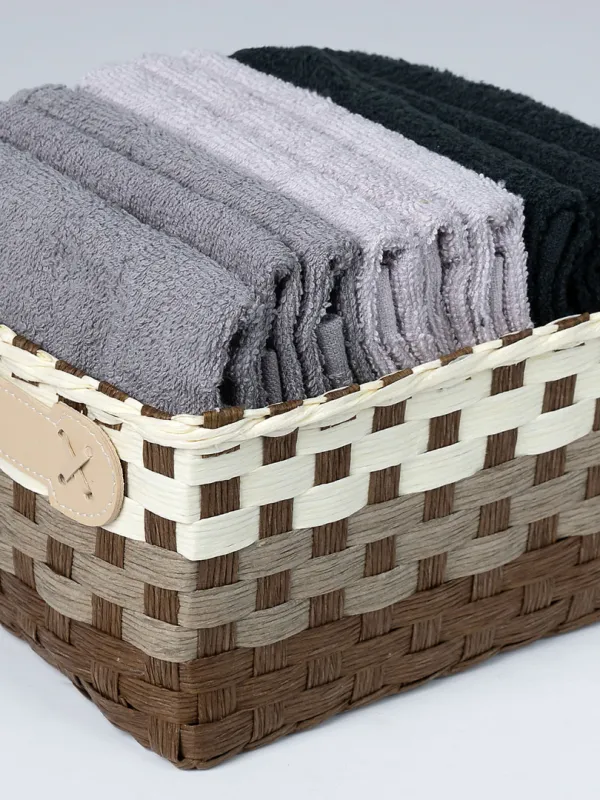 Προϊόν Σετ λαβέτες 9 τεμάχια (30cm x 30cm) γκρί Εικόνα