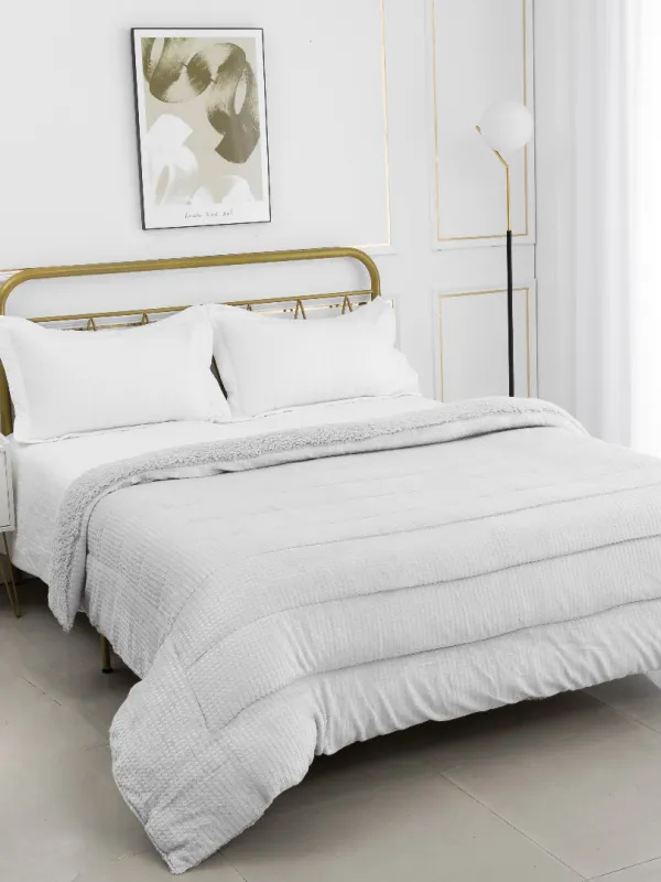 Προϊόν Κουβερτοπάπλωμα damask (220cm x 240cm) light grey Εικόνα