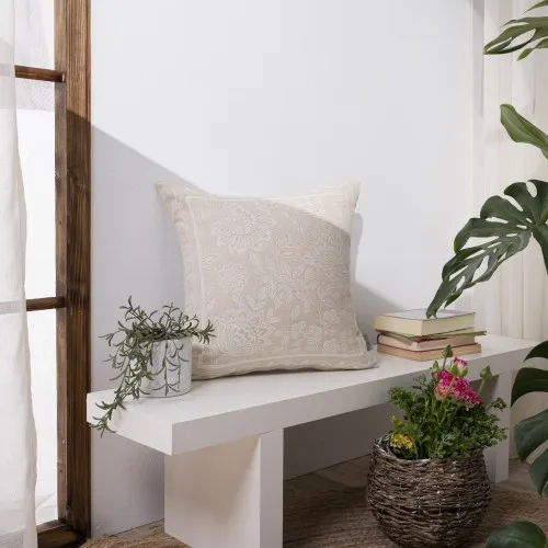 Προϊόν Μαξιλαροθήκη Peony 01 - 45x45cm με γέμιση Εικόνα